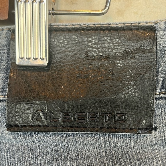 Alberto Mens Jeans Tommy Stretch Denim Light 38" Waist 32" Inseam - Picture 14 of 14